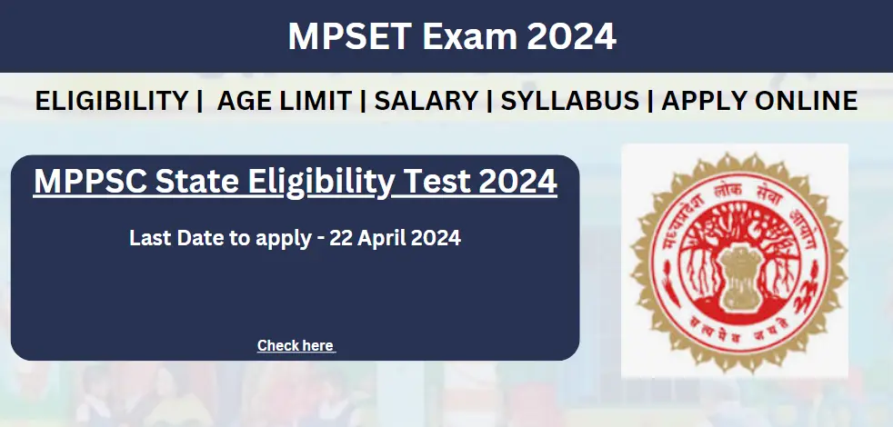 MPSET Exam 2024