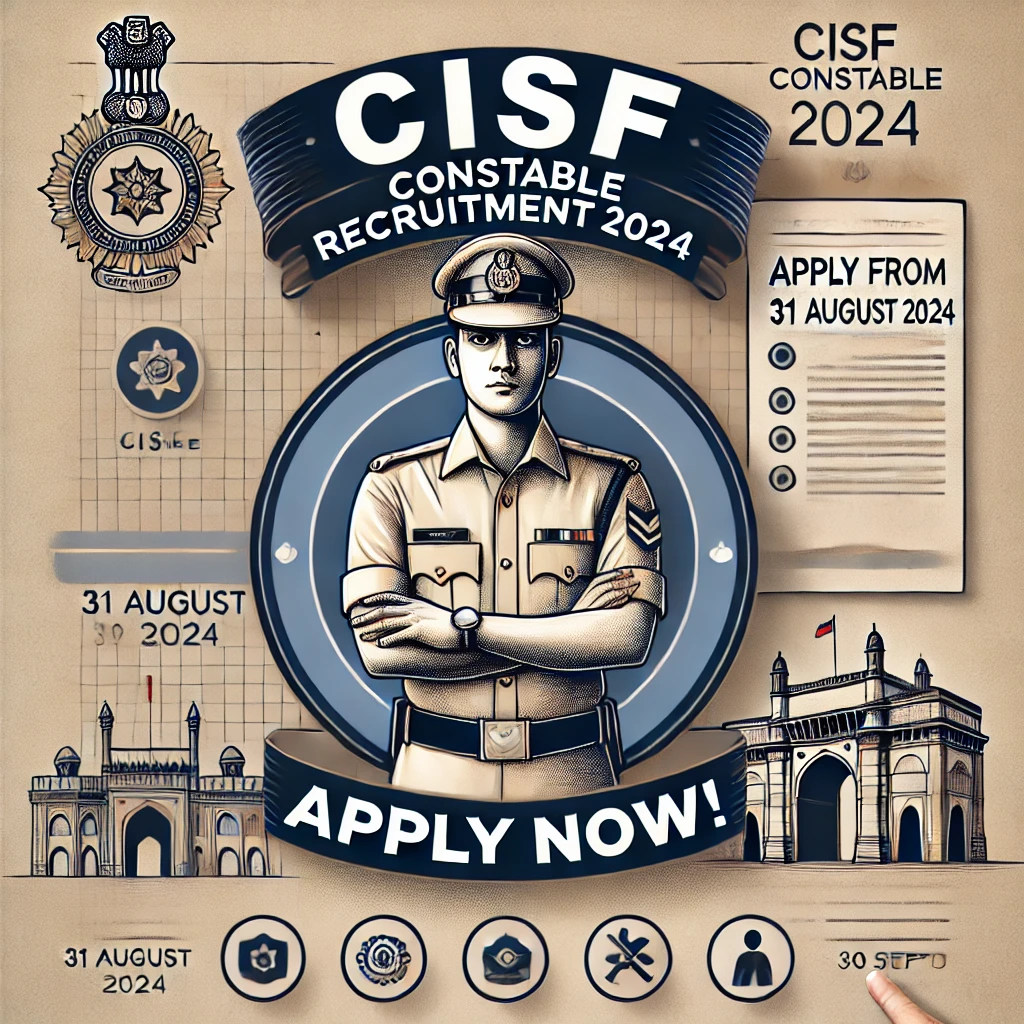 CISF Constable Recruitment 2024