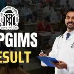 sgpgi nursing officer Result 2024