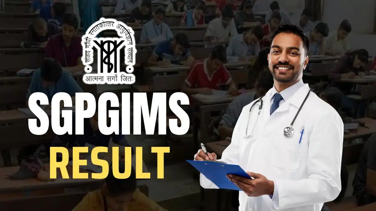 sgpgi nursing officer Result 2024