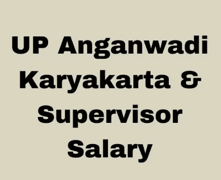 UP Anganwadi Salary 2024